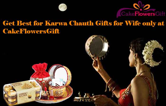 Get Best for Karwa Chauth Gifts for Wife only at CakeFlowersGift