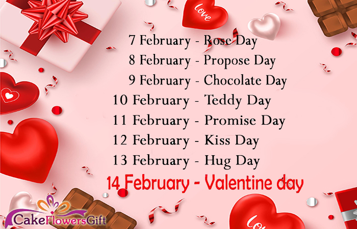 Are You Ready For The 7 Days Of Valentine Week?