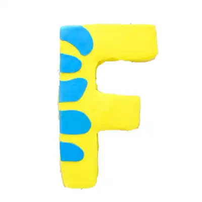 Letter F Cake