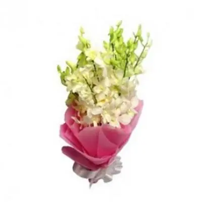White Orchid bouquet