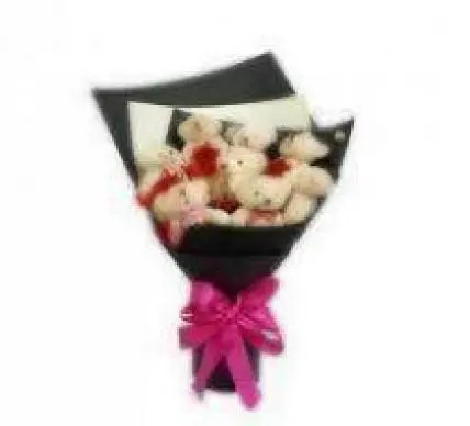 9 Teddy Bouquet 9 Teddy Bouquet
