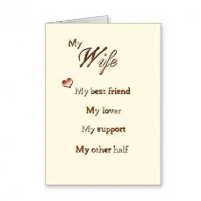 Card For Wife