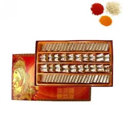 Bhai Dooj Rolli Tikka With Sweets