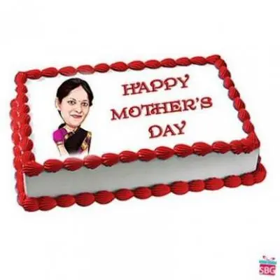 Special Mom Photo Cake