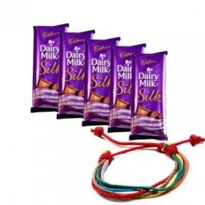 Friendship Band With Silk Chocolates