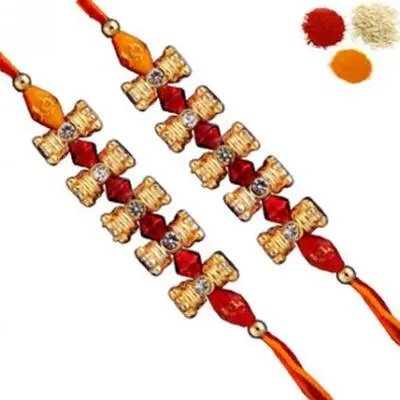 Set of Designer Rakhi