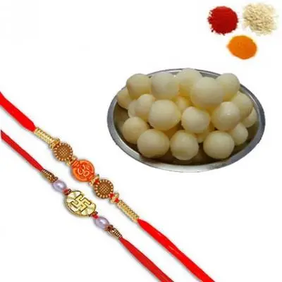 Rakhi with Rasgulla