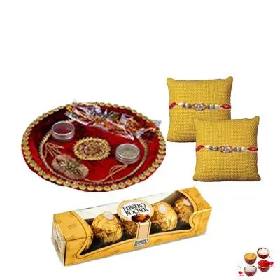 Rakhi Thali With FerreroRakhi Thali With Ferrero