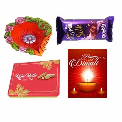 Kaju Katli and Chocolate Combo