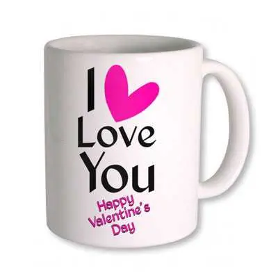 I Love You Valentine Day Mug