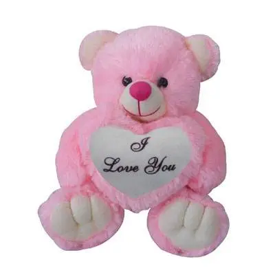 24 Inch I Love You Pink Teddy Bear