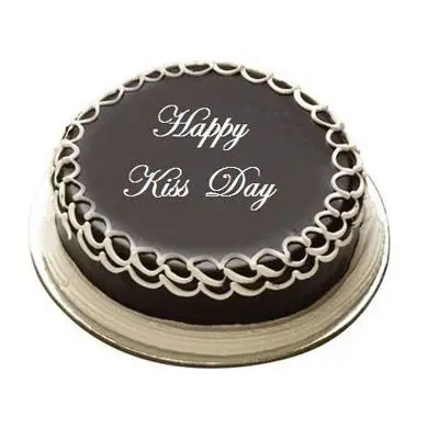 Kiss Day Chocolate Cake