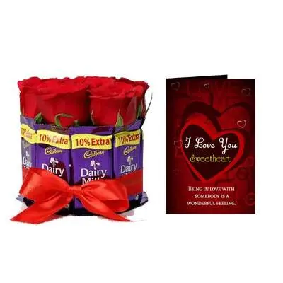 Roses & Chocolate Love Gift