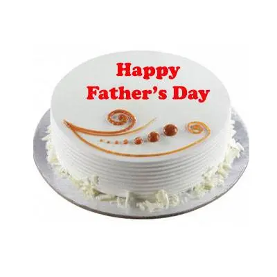 Fathers Day Vanilla Cake Fathers Day Vanilla Cake