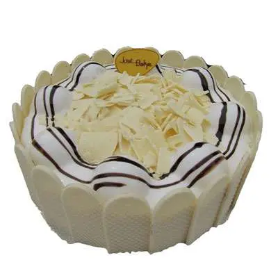 Delicous White Forest Cake