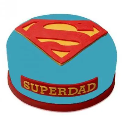 Super Dad Vanilla Cake