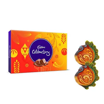 Cadbury Celebration with Diyas