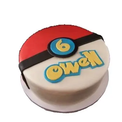 Pokemon Kids Fondant Cake Delivery In Delhi NCR