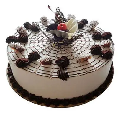 Premium Chocolate Vanilla Cake