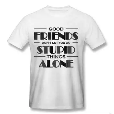 Good Friends Printed T-shirt