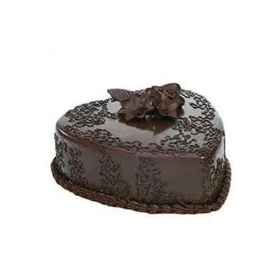 Heart Shape Chocolate Truffle Luxury Cake