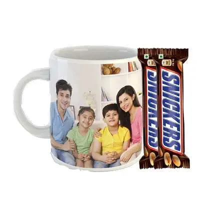 Photo Mug with Snicker