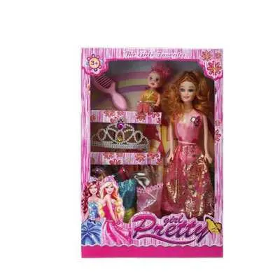 Preety Girl Barbie Doll Set