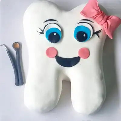 Tooth Cake Design