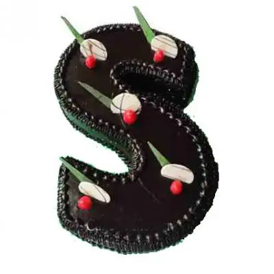Letter S Cake
