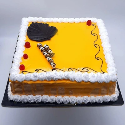 Square Mango Cake