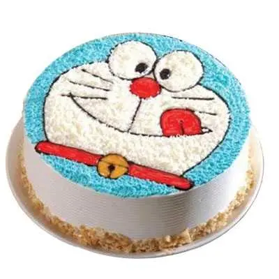 Smiley Doraemon Cake