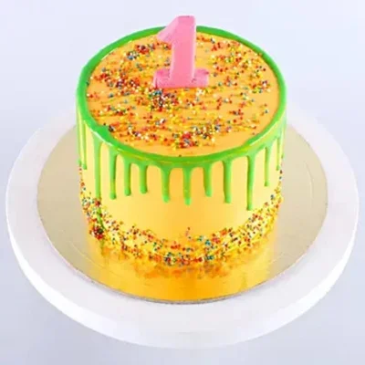 1 Month Baby Cake