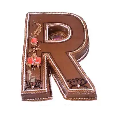 Letter R Cake