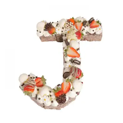Letter J Cake