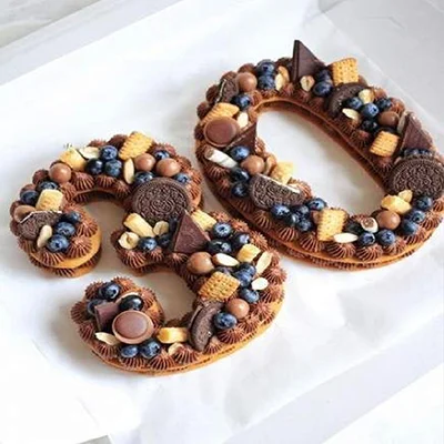 30 Number Cake