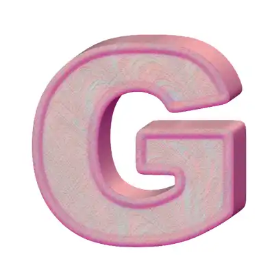 Letter G Cake